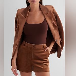 EXPRESS: High Waisted Velvet Corduroy Shorts